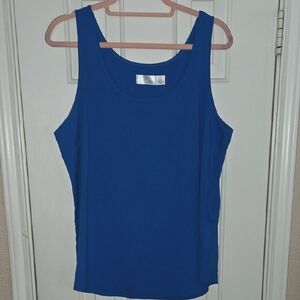 Time and Tru Royal Blue Tank Top